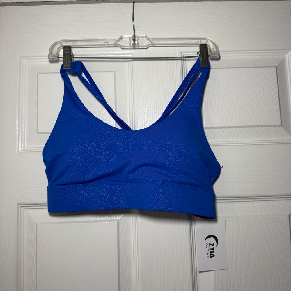 Women's Blue Sports Bra